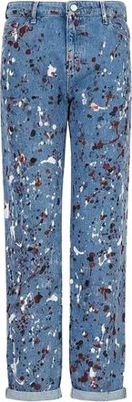 Emporio Armani Dames/Dames J15 Jeans (Blauw)