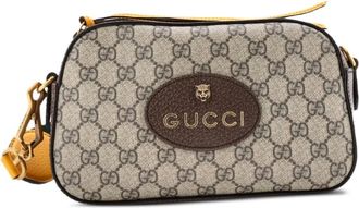 Gucci Neo Vintage Camera Messenger Bag GG Coated Canvas crossbody bag - Bruin