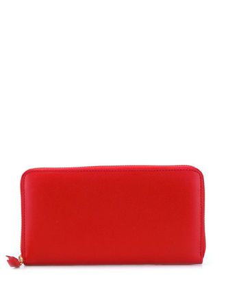 Comme Des Garçons zip-around leather wallet - Orange