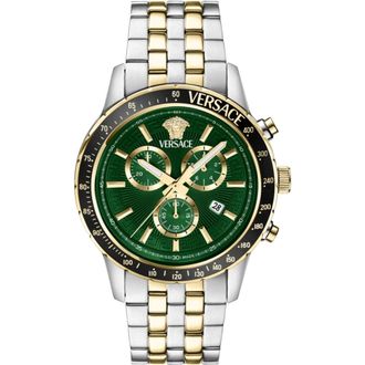 Versace Sport Chrono - Heren - Accessoires - Groen - Maat: ONE Size