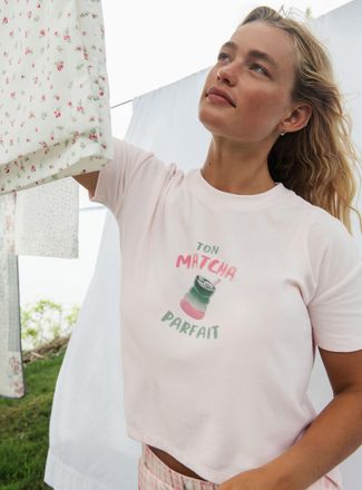 Twik Womens Ultra-soft boxy-fit T-shirt