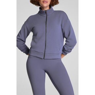 Spanx Brushed AirEssentials Jacket in Pewter at Nordstrom Rack, Size X-Small