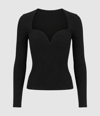 Flair Top Selena Noir