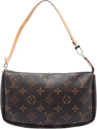 Louis Vuitton Pre-owned Mini Bags, female, Brown, Size: ONE SIZE Pre-owned Pochette Accessoires