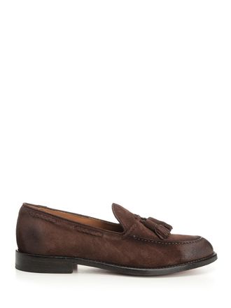 Corvari Tassel Loafer Scarpe Basse Marrone-Uomo