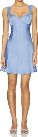 Astr Alva Mini Dress In Blue