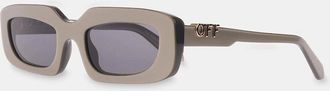 Off-white Mens Off Renton Sun - Taupe Dark - Size: ONE size