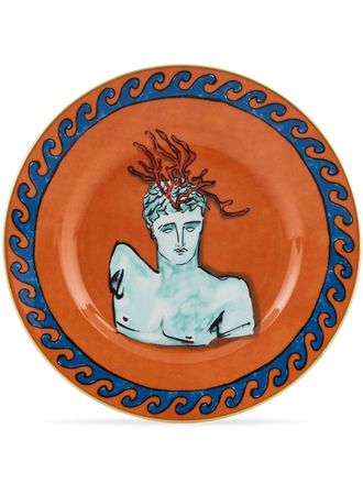 Ginori 1735 il Viaggio di Nettuno - Impero Piatto Rotondo Piano cm 22