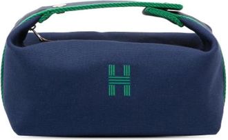 Herm&egrave;s Pre-owned Bride-A-Brac - Dames - Vintage Handtas - Blauw - ONE Size - Vintage
