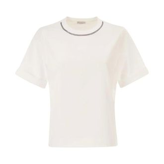 Brunello Cucinelli Donna, Top, Bianco, S, new