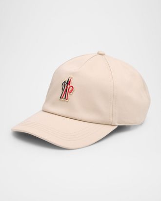 Moncler Men & apos;s Logo Patch Baseball Cap