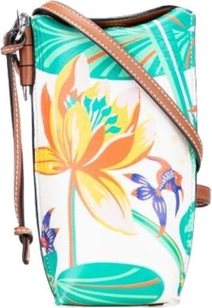 Loewe Pre-owned Cross Body Bags, female, Multicolor, Size: ONE SIZE Pre-owned Leather crossbody-bags