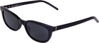 Saint Laurent M160 Zonnebrillen - Dames - Accessoires - Zwart - Maat: ONE Size Nylon