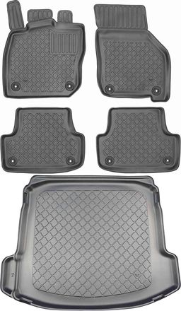 OEM Juego De Alfombrillas Para Coche Y Maletero Para Audi A3 8y Sed&aacute;n (desde Abril De 2020)