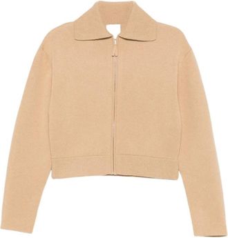 Allude Outerwear Allude - Dames - Vesten - Beige - M - Truien & Vesten