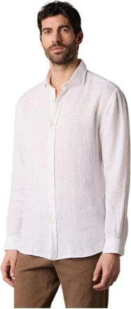 Brooks Brothers Shirts - Heren - Casual Overhemden - Wit - XL - Overhemden