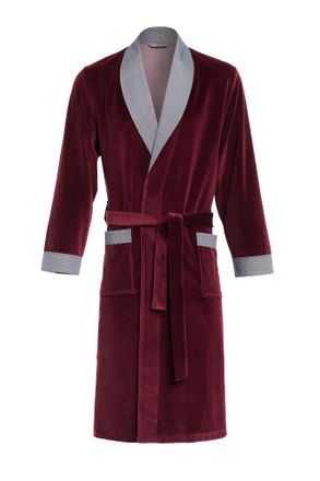 OEM Re-103 Accappatoio Da Uomo - Colore: Bordeaux C1 - Taglia: M