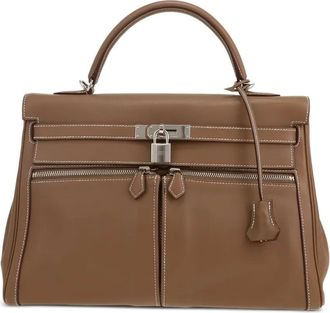 Hermès Borsa a mano Kelly Lakis - Toni neutri