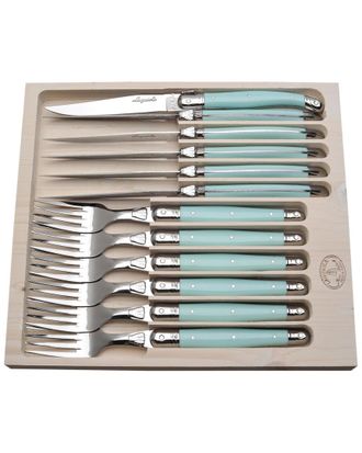 Jean Dubost Laguiole 12pc Flatware Set