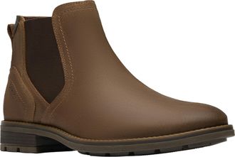 Clarks mens Emmet Easy, Cola Suede, 7.5 UK