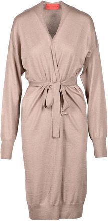 Wild Cashmere Long Cardigan Silk Cashmere - Taupe