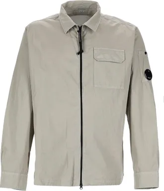 C.P. Company Regular Fit Zip-Closure Overshirt