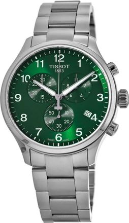 Tissot Chrono XL Classic Green Dial Stainless Steel Mens Watch T116.617.11.092.00