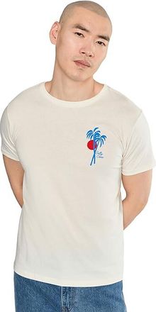 Salty Crew Geo Palm B.F T-Shirts Womens Clothing White : XL, Cotton/Jersey