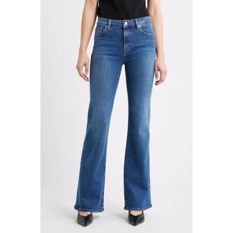 Frame Denim The Icon High Waist Flare Jeans in Foxley at Nordstrom, Size 28