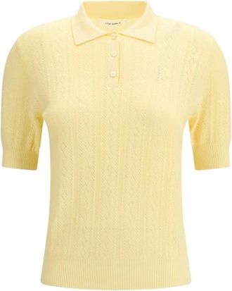 Lisa Yang Mujer, Jerseys, Amarillo, Talla: S
