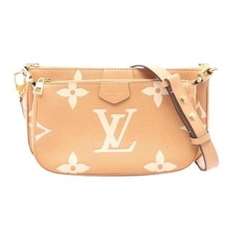 Louis Vuitton Pre-owned Monogram Empreinte Handtas - Dames - Pre-owned - Beige - Maat: ONE Size Leer