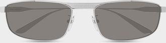Balenciaga Men & apos;s Tag 3.0 61MM Rectangular Sunglasses