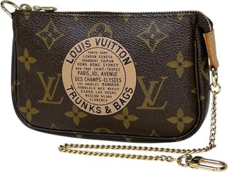 Louis Vuitton Brown Monogram Pochette Pouch (Pre-Owned)
