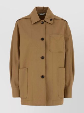 Max Mara cotton fitted jacket
