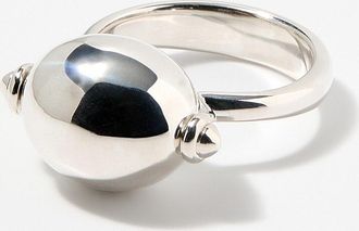 Annika Inez Womens Ellipse mobile bead ring