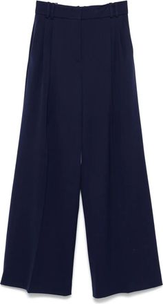 Another Tomorrow Pantaloni pliss&eacute; - Blu