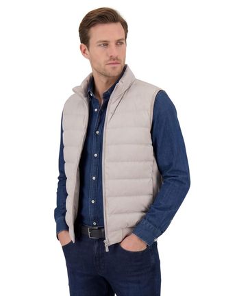 Cavallaro bodywarmer Cavallaro wit normale fit waterafstotend