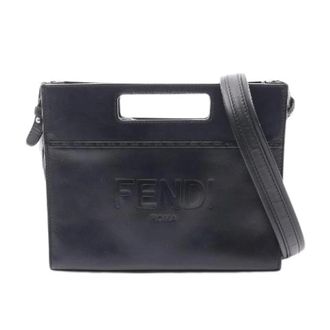 Fendi Pre-owned Handbags, female, Black, Size: ONE SIZE Pre-owned Leather 2way Handbag
