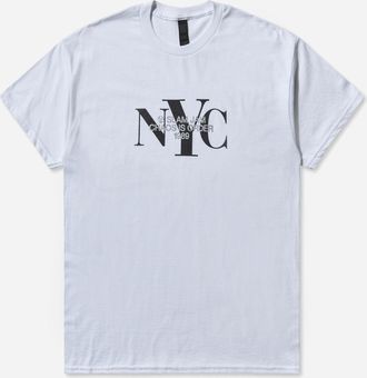 Slam Jam New York City T-Shirt White