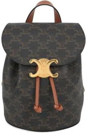 Celine Pre-owned Backpacks, female, Brown, Size: ONE SIZE Pre-owned Vintage Backpack