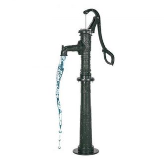 OEM Bomba Manual Antigua, 6 M De Elevaci&oacute;n, Estilo Nost&aacute;lgico, De Hierro Fundido, Para Pozo Con Base Elevada, Conexi&oacute;n Npt, Para Jard&iacute;n, Estanque, Patio, 