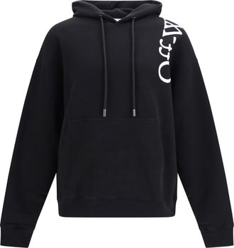 Off-white Mens Hoodie Vertical Bookish Skate Black Cotton Sweatshirts Sweater