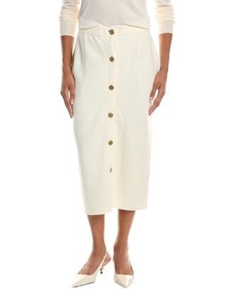 N.Peal N. PEAL 100% Cashmere Midi Skirt