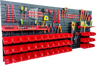 OEM Tablero De Herramientas Para Taller De 172x78 Cm + 42 Bandejas