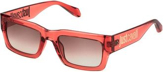 Just Cavalli SJC039 0VC2 Womens Sunglasses Pink Size 54