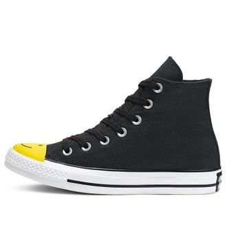 Converse Chuck Taylor All Star High Smiley Face - Black 164423C