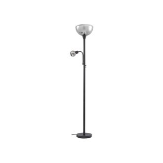 Lindby L&aacute;mpara De Pie nehemia En Negro Metal - Lindby