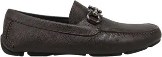 Ferragamo Mens Chestnut Loafers, US Size 5