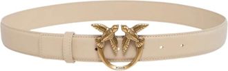 Pinko Pinko, Dames, Accessoires, Beige, Maat: XS Zijde