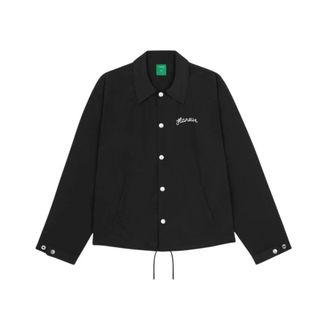 Flaneur Fl&acirc;neur, Jassen, Heren, Zwart, L, Signature Coach Jacket